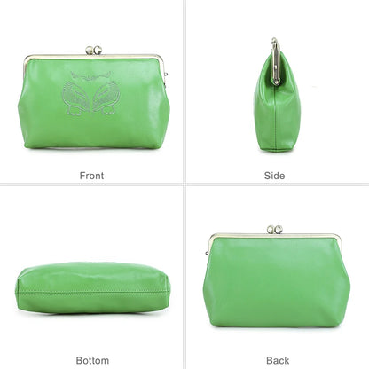 Damen Echtleder Geldbörse Fuchs Design bunt Luxus Designer Reise Geschenk