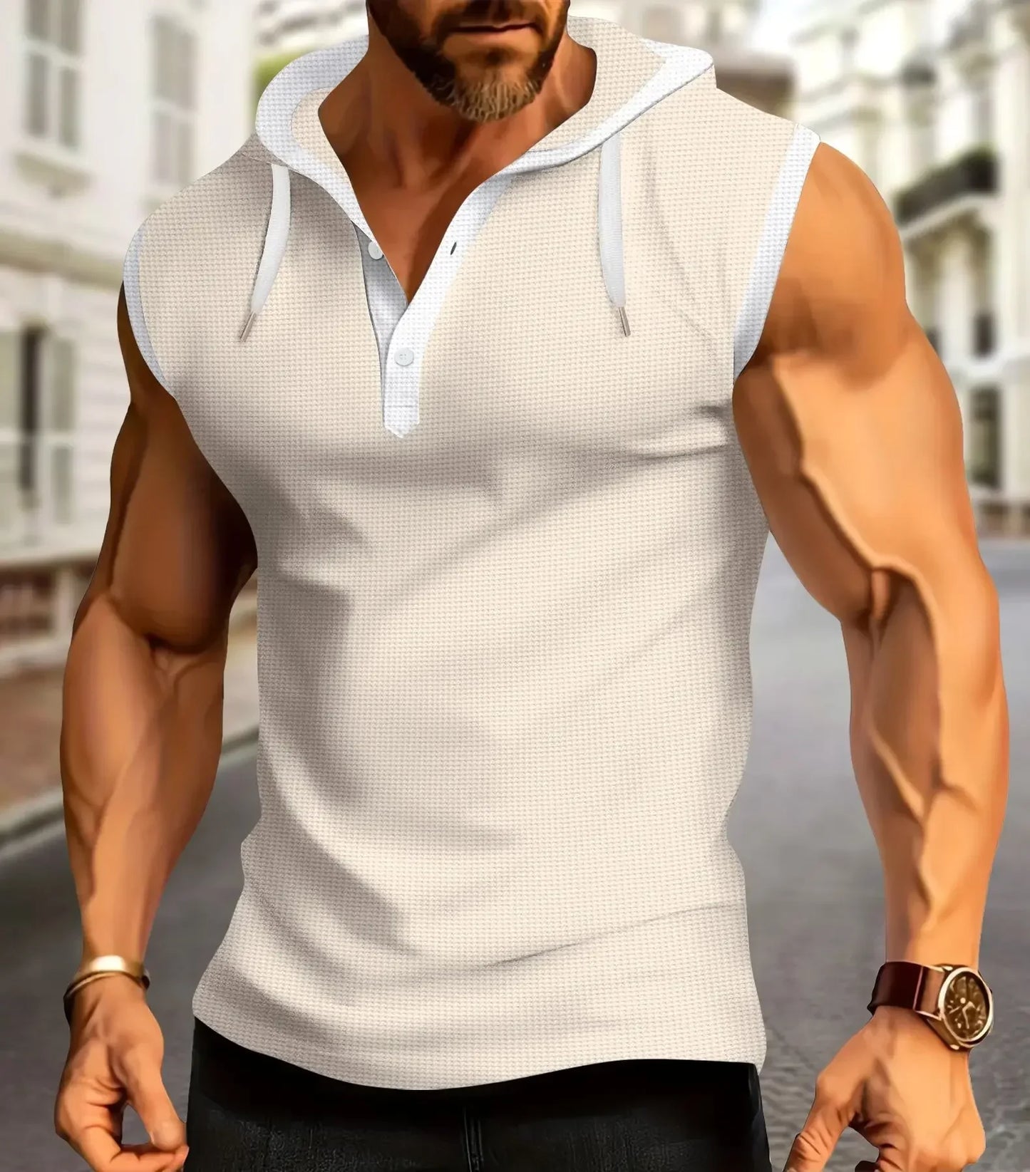 Kurzärmeliges Herren-T-Shirt mit 3D-Digitaldruck und Cartoon-Tiermotiv – ideal für den Sommer