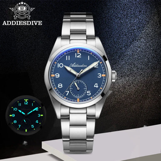 36mm Herren Vintage-Quarzuhr K1 Mineralglas 100m wasserdicht BGW9 C3 Minimalist