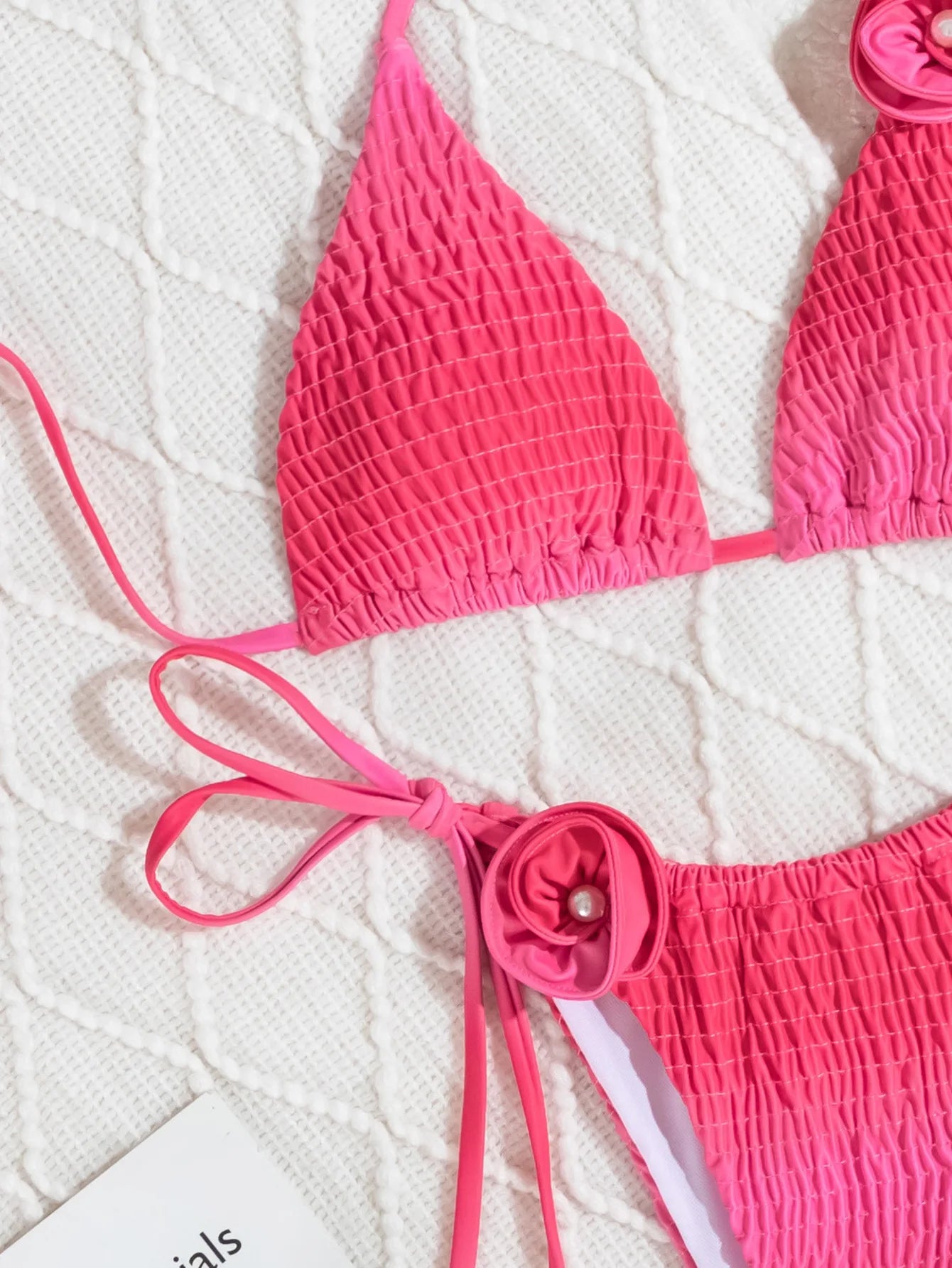 Sexy Bikini-Set mit Push-up-Effekt und brasilianischem Schnitt – ideal für Strand und Pool