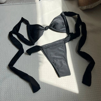 Sexy Bikini-Set für Damen – Brasilianischer Stil ideal für Strand und Pool
