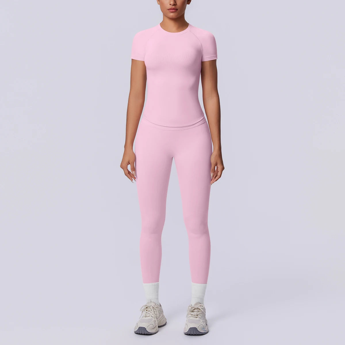 Hamidou Nahtloses Sportset Für Damen Mit Pfirsich-Po Effekt