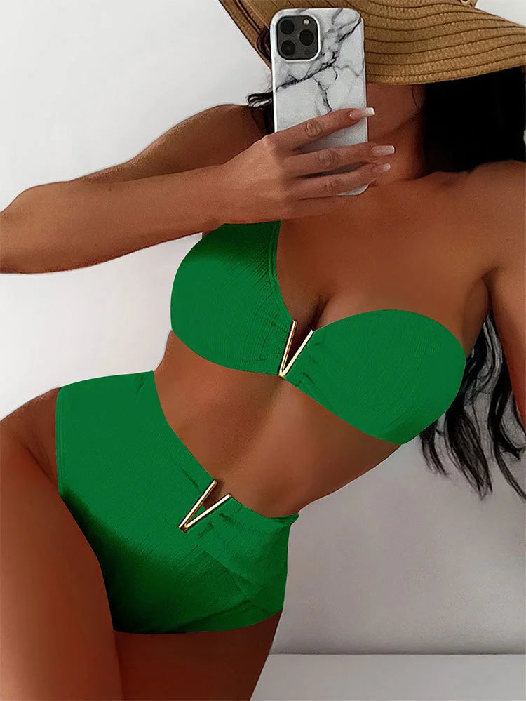 Sexy Bikini-Set für Damen mit Push-up-Effekt – Perfekt für Strand und Pool