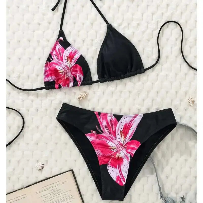 Sexy Bikini-Set mit Push-up-Effekt – ideal für Strand und Pool
