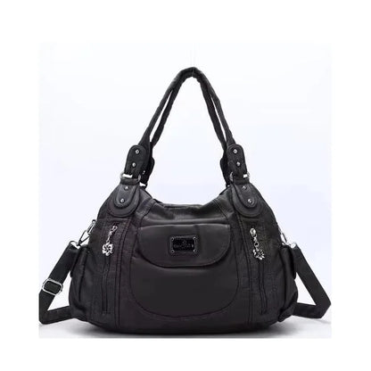 Damen-Schultertasche mit großzügiger Kapazität und durchdachtem Innenaufbau für Smartphone und Geldbörse