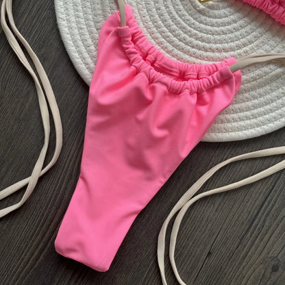 Sexy Bikini-Set mit Push-up-Effekt – Perfekt für Strand und Pool
