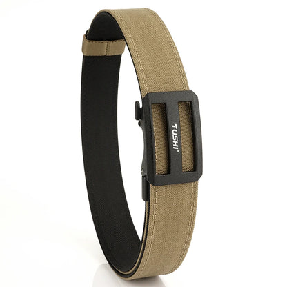 Herren-Taktischer Outdoor-Gürtel aus Nylon mit automatischer Metallschnalle und verstellbarer Länge