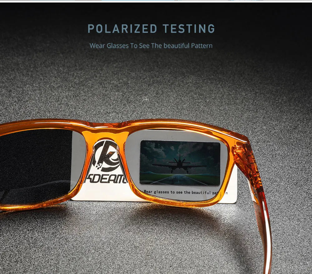 Sonnenbrille Outdoor polarisiert Farbverlauf winddicht Standardgröße Unisex