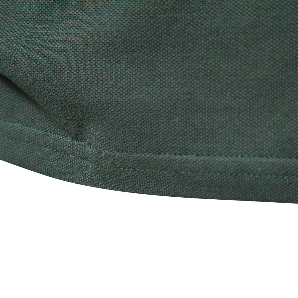 Herren Poloshirt aus 100 Prozent Baumwolle mit lässigem Stehkragen für den Sommer
