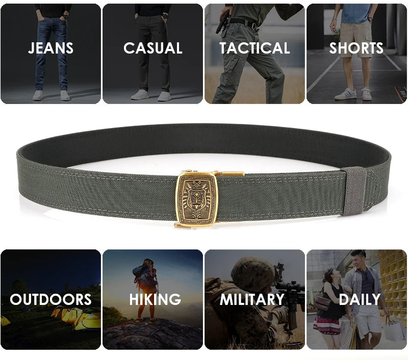 VATLY Retro Rigid Tactical Gürtel Herren Nylon Schnellverschluss Duty Hose