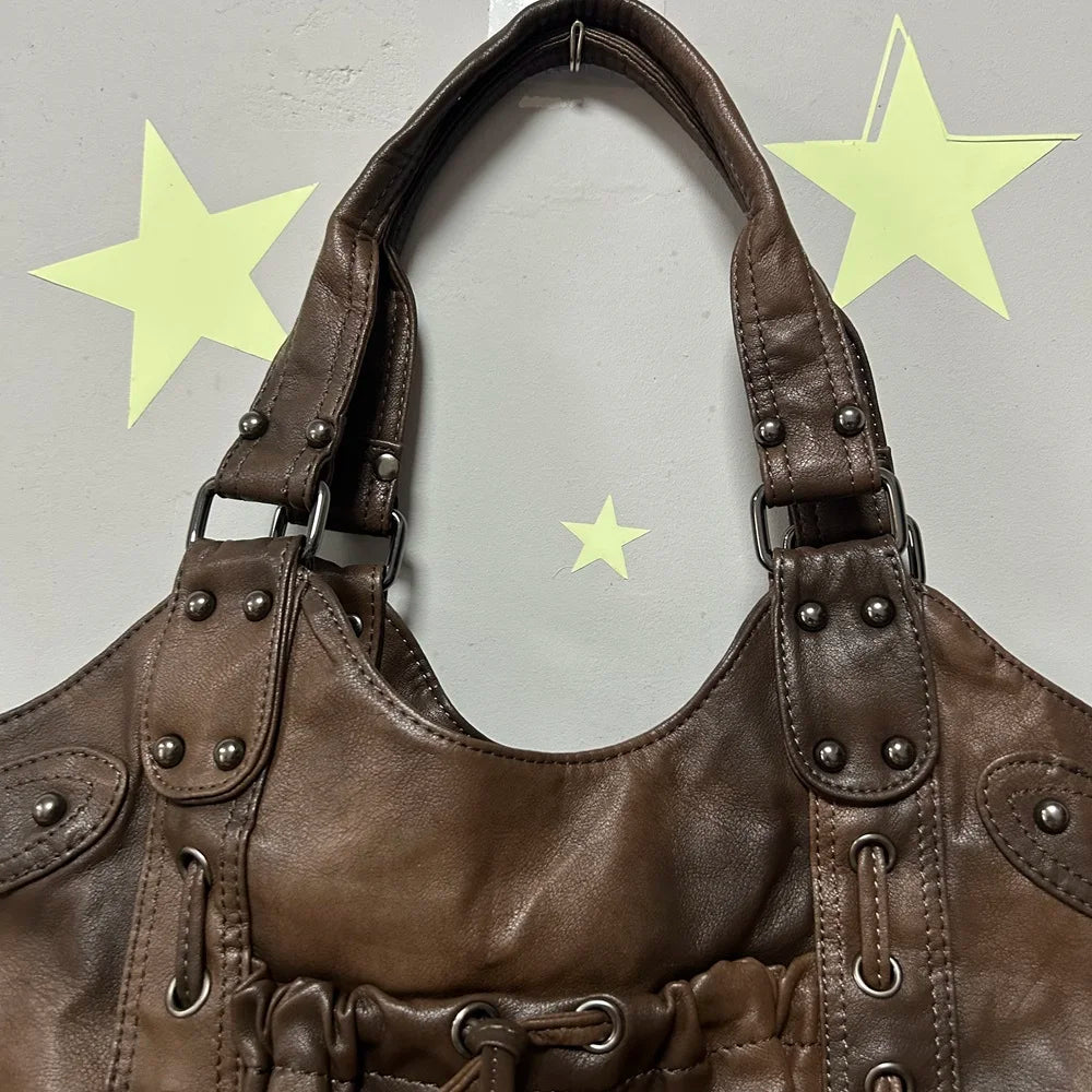 Damen-Schultertasche Großes Fassungsvermögen Mit Reißverschluss Und Mehreren Innenfächern