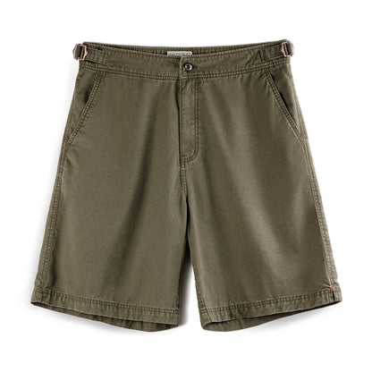 Herren Chino Shorts M51 aus Baumwolle mit verstellbarem Gürtel und Taschen