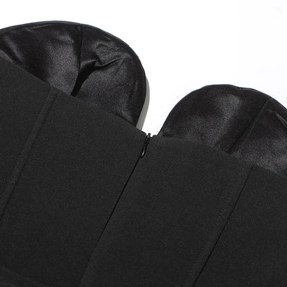 Minimalistischer Damen-Blazer mit Knopfleiste und Patchwork-Design – lockerer Schnitt, lange Ärmel und Taschen