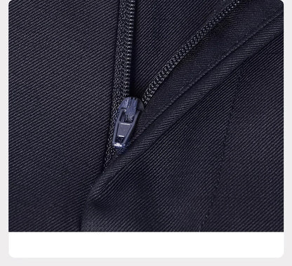 Schmal geschnittener Herrenanzug-Blazer mit grauen Streifen und 2-Knopf-Einreiher – ideal für Partys und Hochzeiten, Größe 48