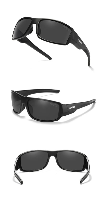 Sonnenbrille Sport polarisiert Cat.3 Druckmuster Rahmen Herren