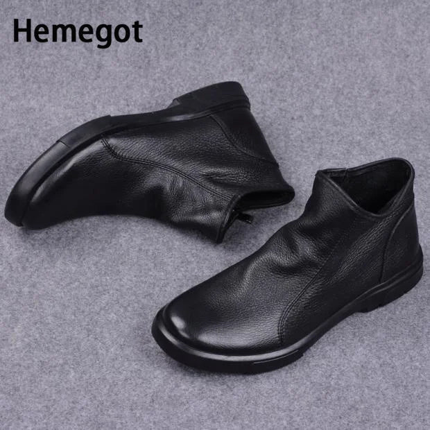 Schwarze Chelsea-Boots mit seitlichem Reißverschluss und gepolsterter Einstiegskante