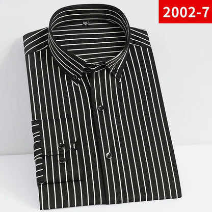 Herren Kurzarmhemd aus hochwertigem Material mit lässigem Schnitt und klassischem Reverskragen – ideal für Frühling und Sommer.