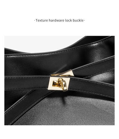 Damen Schultertasche aus Kunstleder mit großer Kapazität