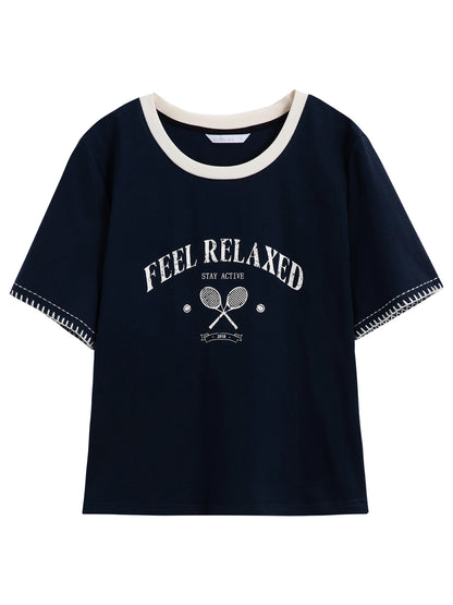 Sommerliches Damen-Zweiteiler-Set mit erfrischendem Design – Bluse und Rock im eleganten Casual-Stil