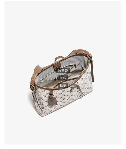 Damen-Tote Tasche Signatur-Design Für Business Und Alltag Harmonisch Viel Stauraum