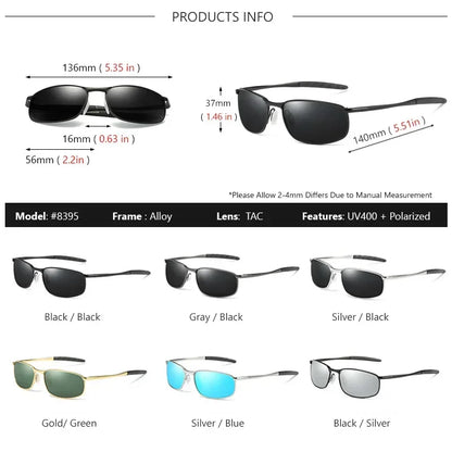AOWEAR Retro Polarisierte Spiegel Sonnenbrille für Mann Frauen Vintage Sonnenbrille Herren UV400 Leichte Fahrbrille mit Etui