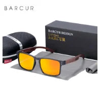 Sonnenbrille Holz Walnuss Marken-Design polarisiert UV400 Herren Damen