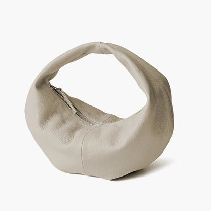 Schafsleder Hobo-Tasche Dumpling-Form | Halbmond