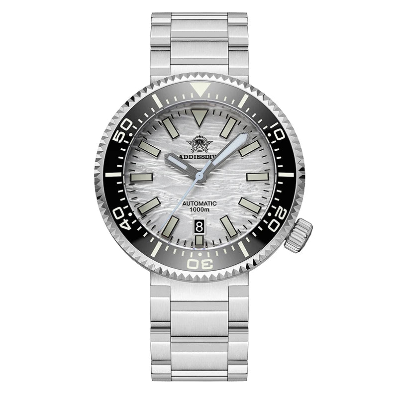 Herren-Profi-Taucheruhr mit 1000 m Wasserdichtigkeit und NH35A