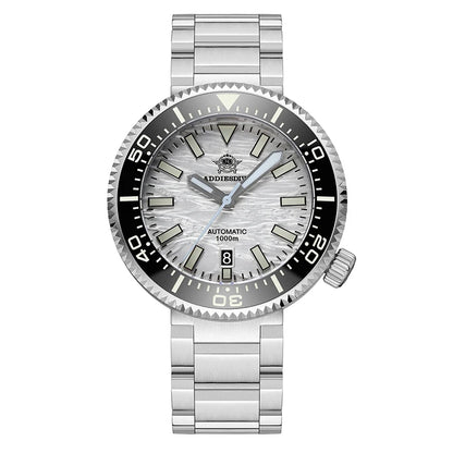 Herren-Profi-Taucheruhr mit 1000 m Wasserdichtigkeit und NH35A