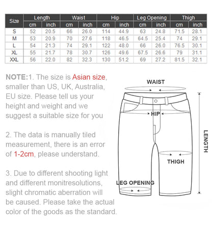 Herren Jogger-Shorts aus atmungsaktivem Material mit elastischer Taille und lockerer Passform