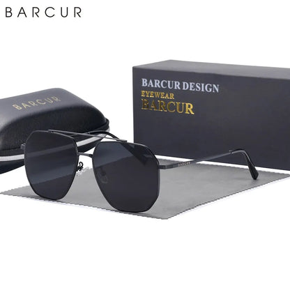 Sonnenbrille quadratisch 2mm dicke Gläser polarisiert Unisex