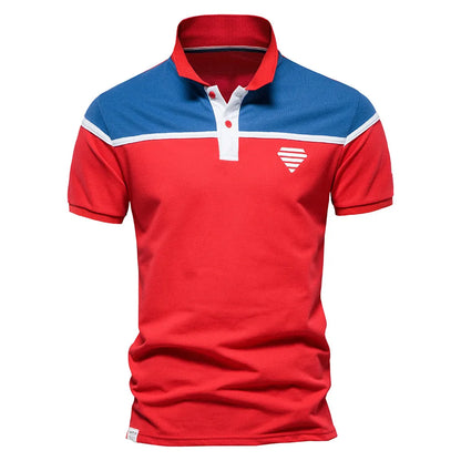 Herren Polo Shirt aus Baumwolle im lässigen Stil für den Sommer