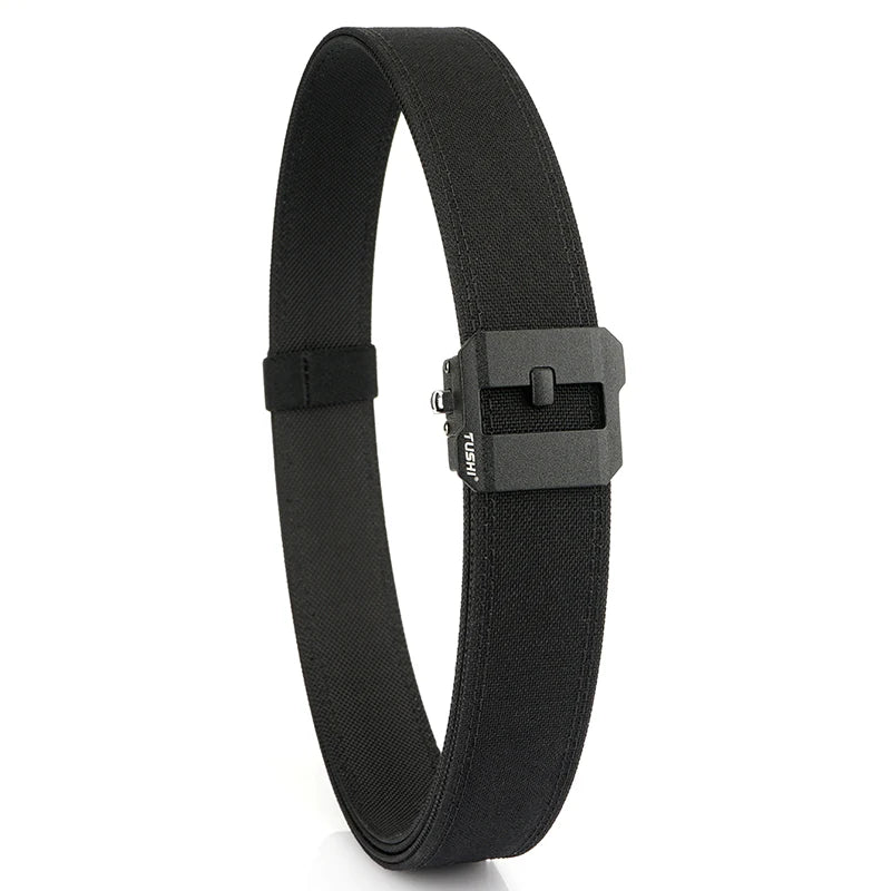VATLY Rigid Tactical Gürtel Herren Nylon Automatik-Schnalle EDC IPSC