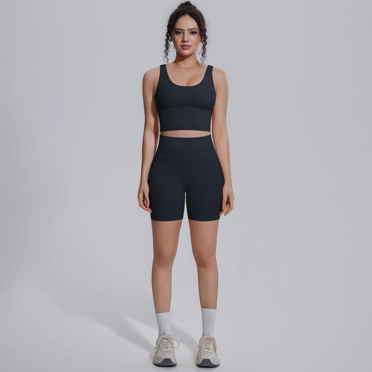 Damen Yoga Set Schnell Trocknend Hüfthebenset