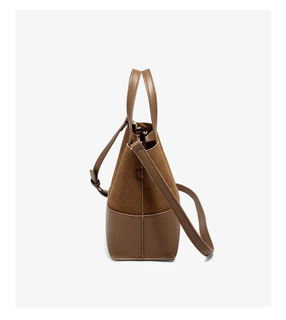Damen Handtasche aus PU-Leder im Retro-Stil mit großer Kapazität