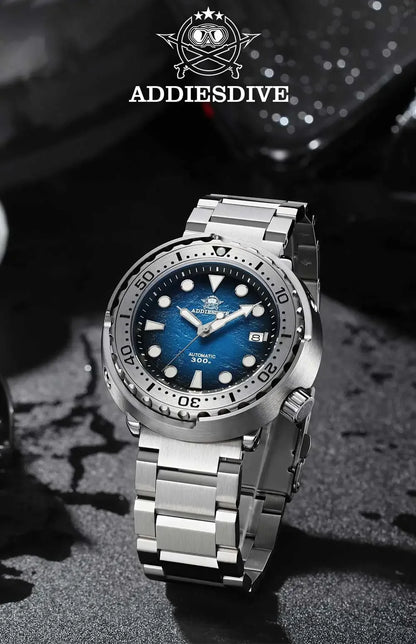 Herren-Taucheruhr mit 300 m Wasserdichtigkeit und NH35A-Automatikwerk