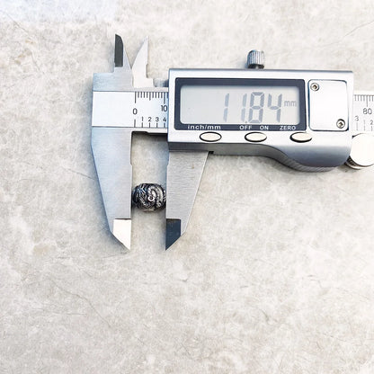 Damen-Charm-Anhänger Drache Perlen Rebel Vintage aus Sterlingsilber