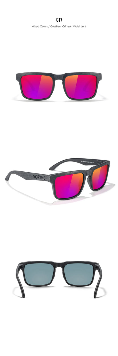 Sonnenbrille übergroß polarisiert photochrom Nachtsicht 154mm Herren