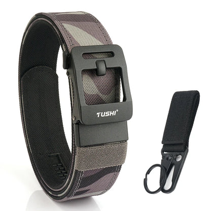 VATLY EDC Rigid Gürtel Herren Nylon Tactical Gun Belt Automatik-Schnalle