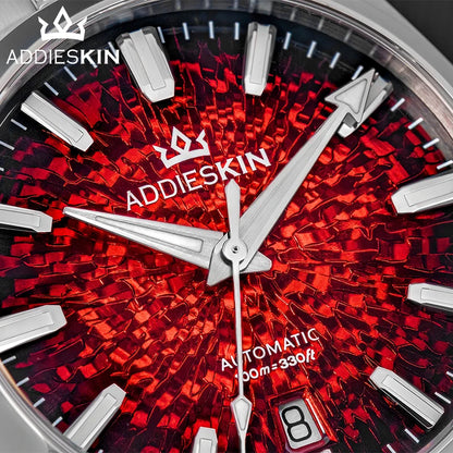 Herren-Taucheruhr mit Automatikwerk und Saphirglas