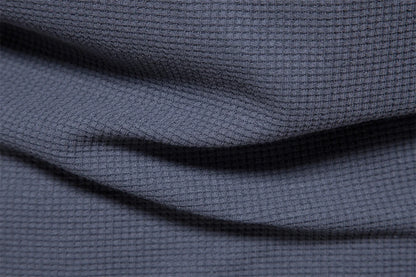 Herren Henley T-Shirt aus Baumwolle im einfarbigen lässigen Design für den Sommer