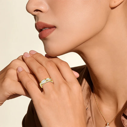 Paar-Ehering aus 925er Silber mit Moissanit für Verlobung und Hochzeit Romantischer Langlebiger Schmuck