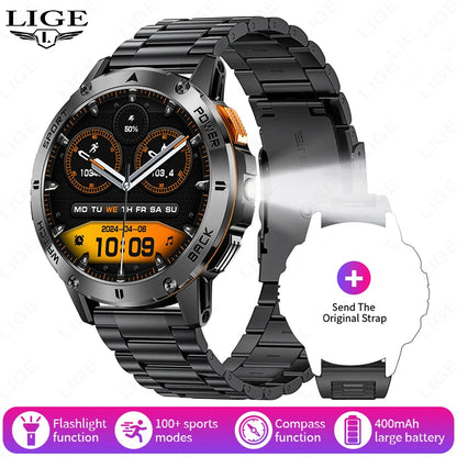 LIGE Outdoor-Sport-Smartwatch mit 1,53 Zoll Display und robustem Design