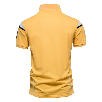 Herren Polo Shirt aus Baumwolle im lässigen Stil für den Sommer