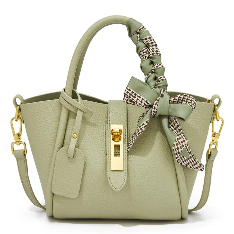 Damen Handtasche aus Split-Leder im Crossbody-Stil Luxus