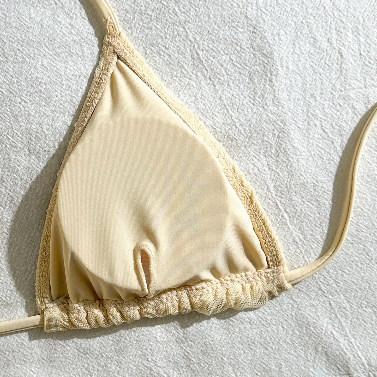 Sexy Bikini-Set mit Push-up und Bordüren – Perfekt für Strand und Pool