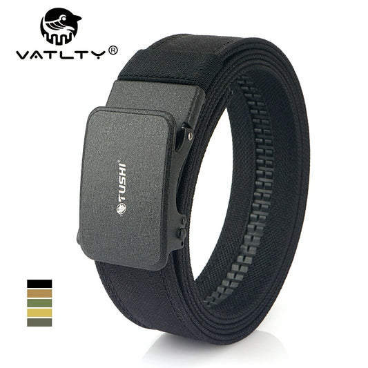 VATLY Military Tactical Gürtel 1100D Nylon IPSC Automatik-Schnalle Herren