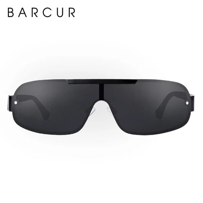 Sonnenbrille Pilot Al-Mg schmal polarisiert UV400 Sport Herren