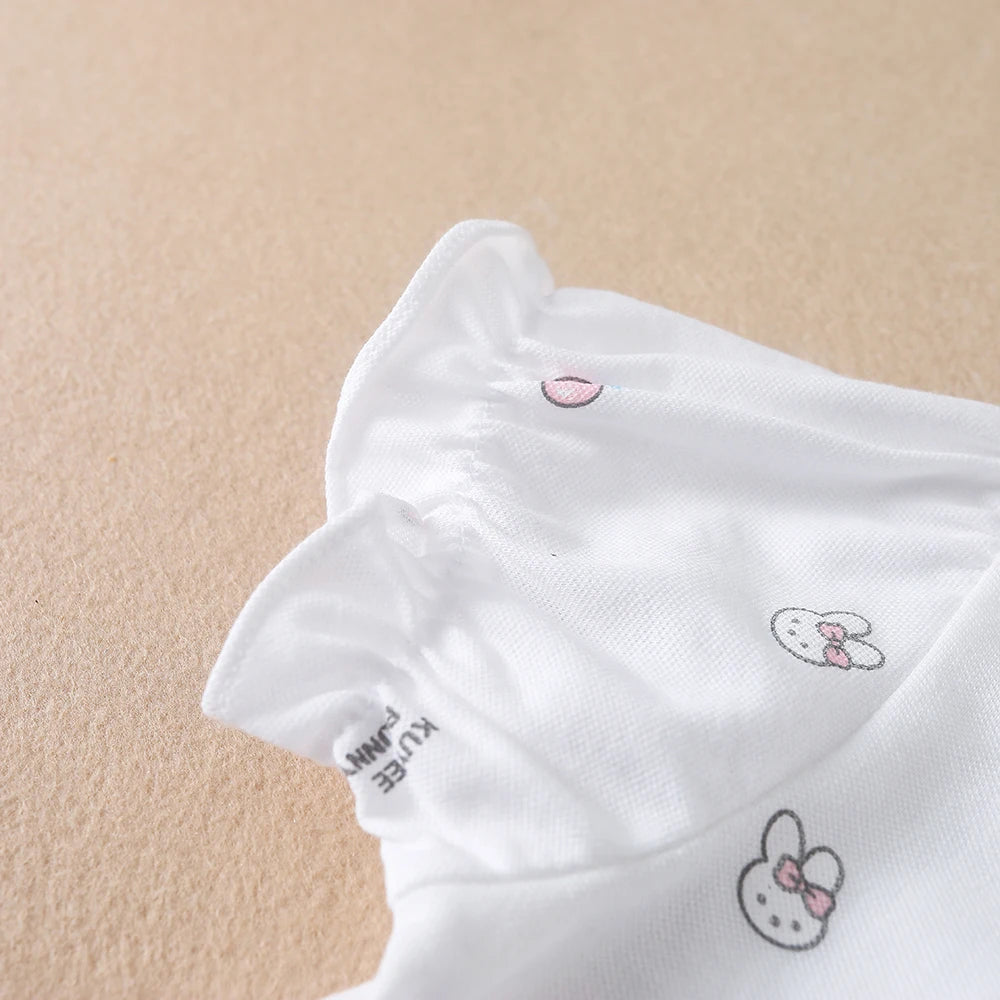 Baby Mädchen Sommer Hemd 2023 Neue Kinder Baumwolle Kurzarm Kleidung Kinder Polo T-shirt Baby Drehen-unten Kragen kleidung