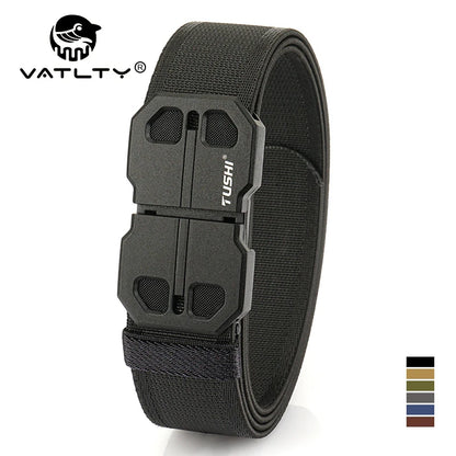 Herren-Gürtel 34mm Breite Mit Magnetverschluss Aus Nylon Für Alltag Und Freizeit Robust